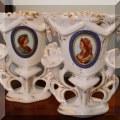 P35. Porcelain vases. 